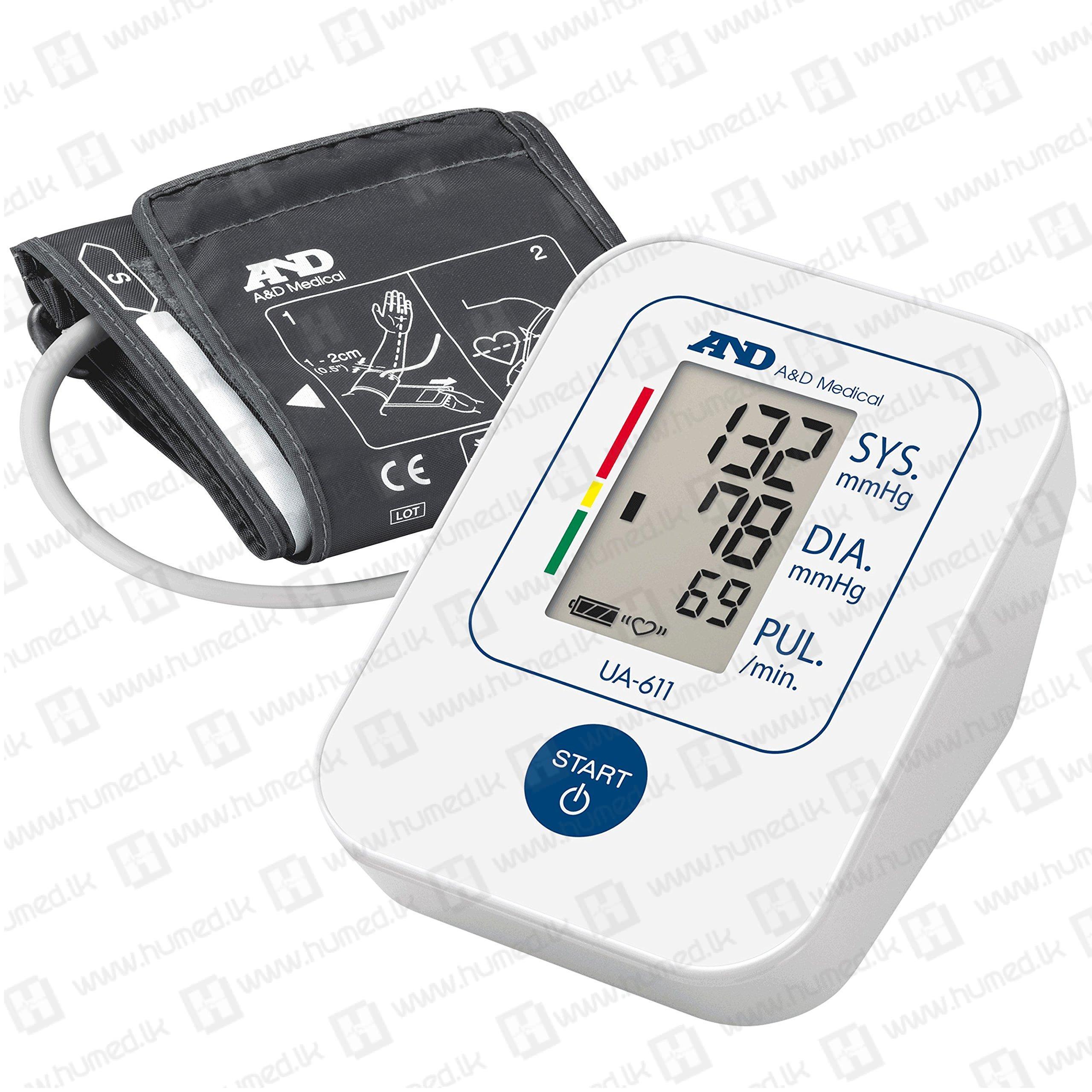 A&D Medical UA-611 Blood Pressure Monitor Nhs Approve Upper Arm Type - View #3